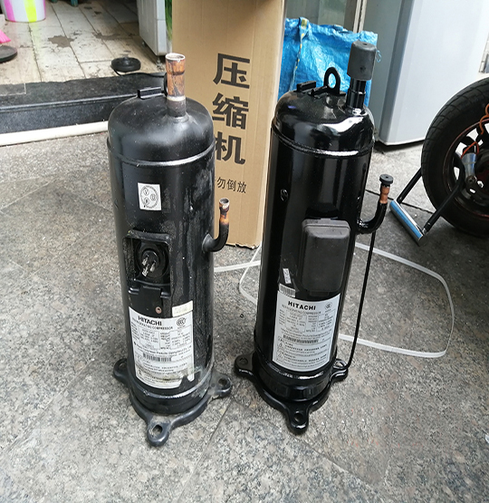 麻山中央空调压缩机的更换维修